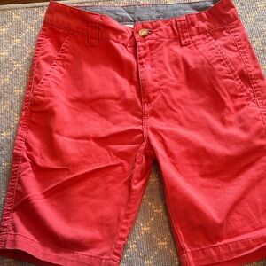Chaps Red Men's Flat Front Shorts EUC Sz 10